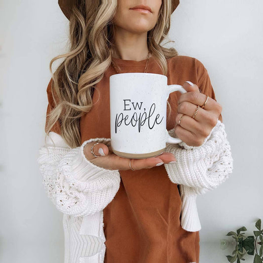 Express Introverted Humor with 16oz Ceramic Mug