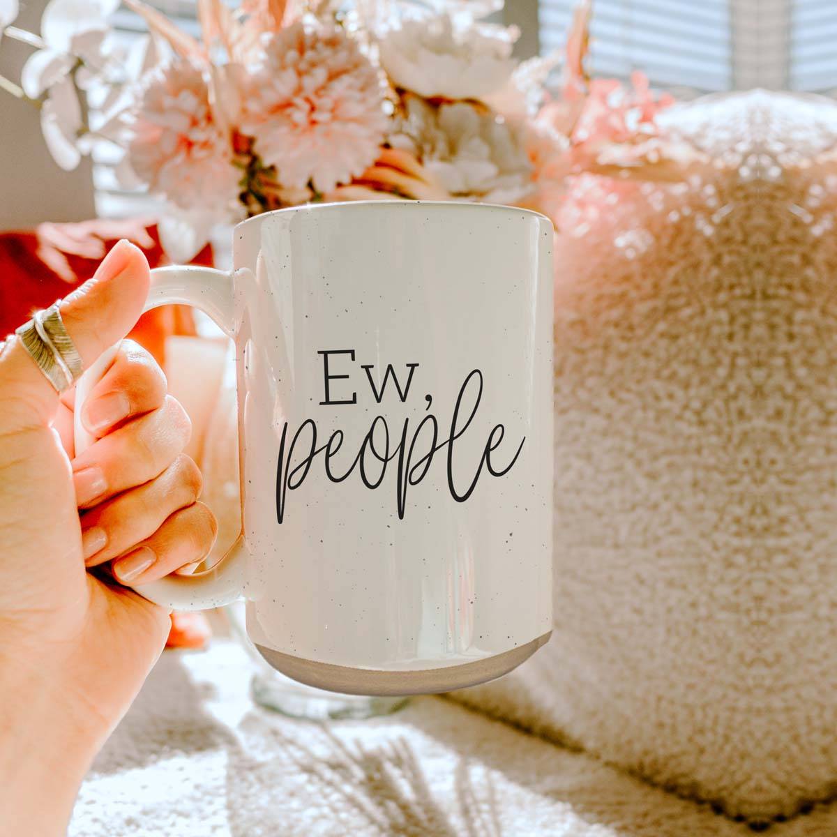 Express Introverted Humor with 16oz Ceramic Mug