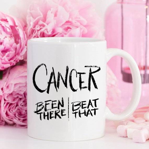 Cancer Survivor Gift Mug - Cancer. Been There, Beat That