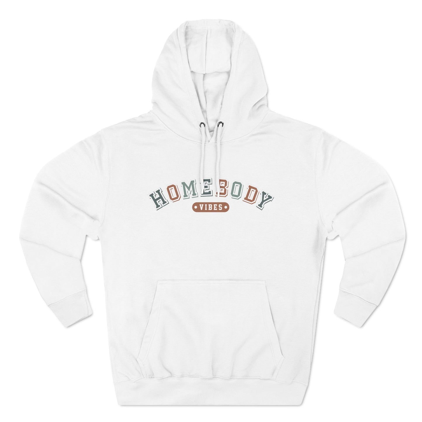 Cozy Fleece Hoodie - Homebody Vibes