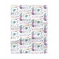 Custom Name Lavender Baby Blanket - Personalized & Cozy