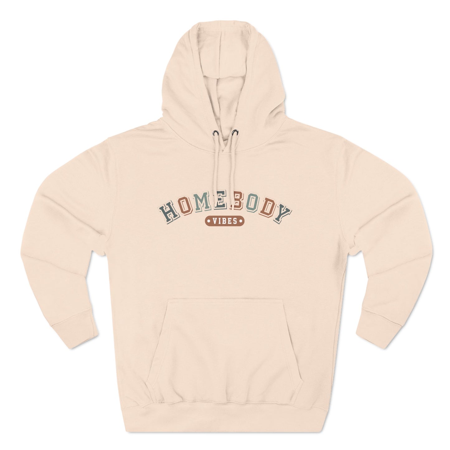 Cozy Fleece Hoodie - Homebody Vibes