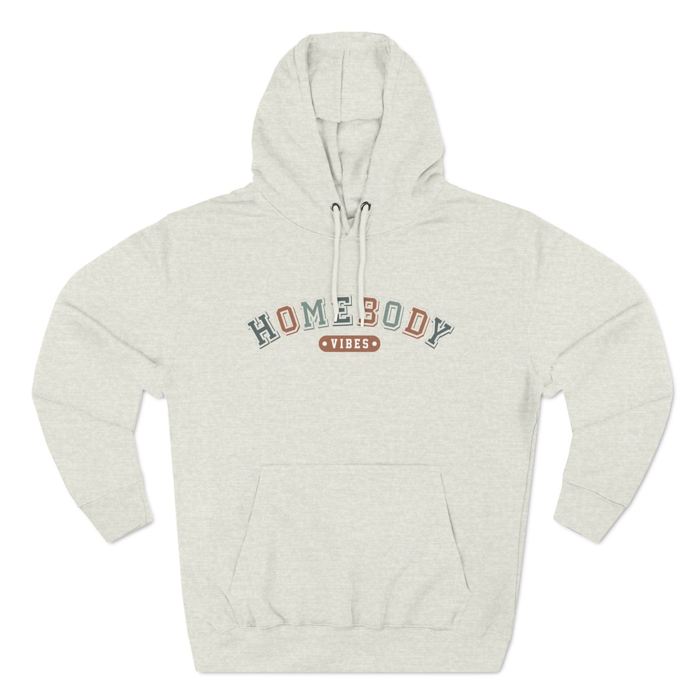 Cozy Fleece Hoodie - Homebody Vibes