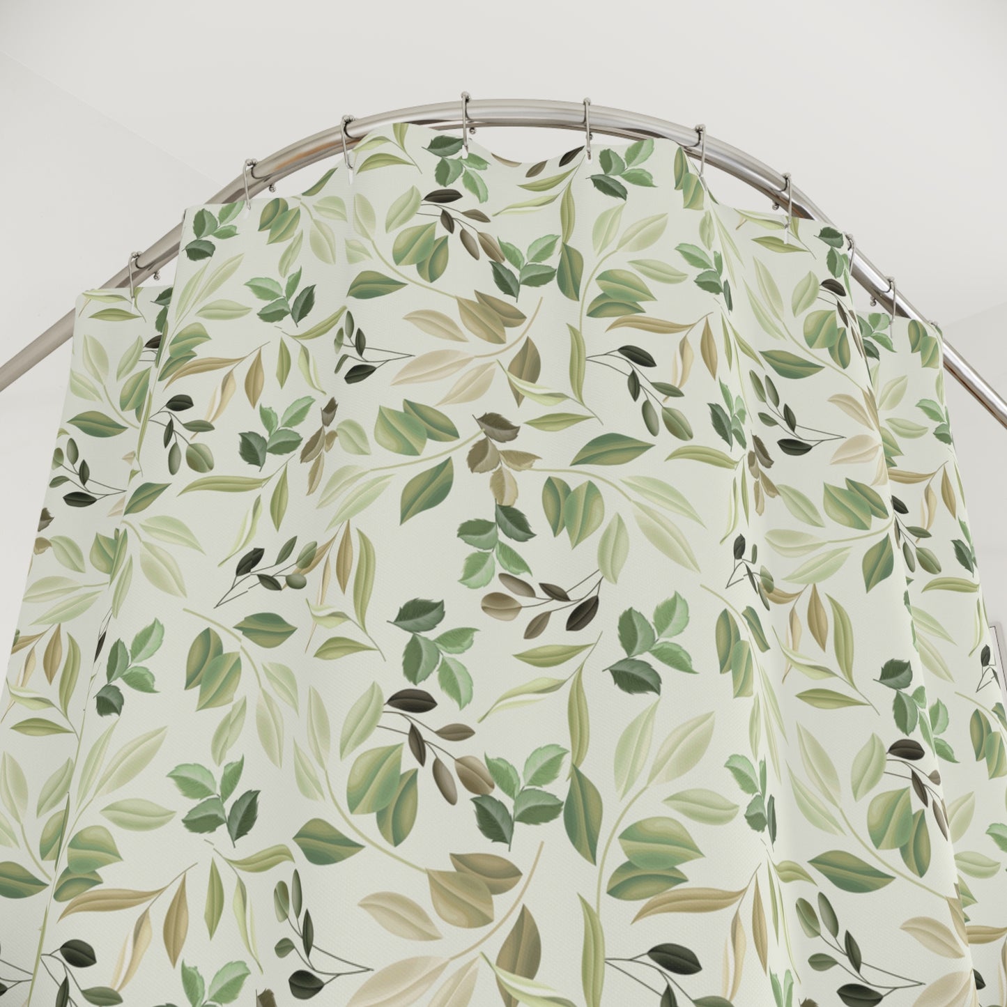 Leaves Pattern Shower Curtain