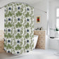 Monstera Leaves Shower Curtain