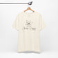 Minimalist Floral Graphic Tee – Choose Happy T-Shirt