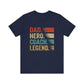 Dad, Hero, Coach, Legend T-Shirt, New Dad Shirt, Dad Shirt, Daddy Shirt, Father's Day Shirt, Best Dad shirt, Gift for Dad