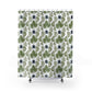 Monstera Leaves Shower Curtain