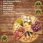 Bamboo cheese board features and benefits.