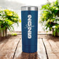 22oz Stainless Steel Skinny Tumbler - Laser Engraved “Class of 2025” Senior Design