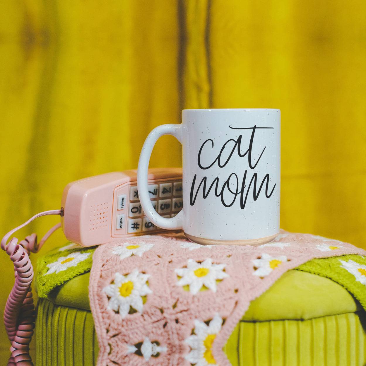Cat Mom Ceramic Mug 16oz for Proud Cat Lovers