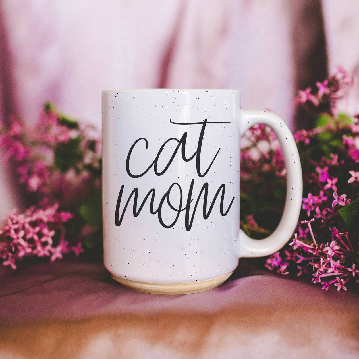 Cat Mom Ceramic Mug 16oz for Proud Cat Lovers
