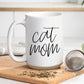 Cat Mom Ceramic Mug 16oz for Proud Cat Lovers
