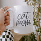 Cat Mom Ceramic Mug 16oz for Proud Cat Lovers