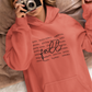 Fall Words Hoodie – Graphic Hoodie for Autumn