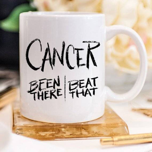 Cancer. Been There, Beat That, Cancer Survivor Mug, Gifts