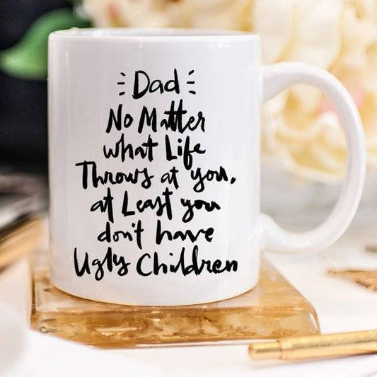 Funny Dad Coffee Mug - Perfect Gag Gift for Fathers