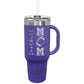 Custom Football Mom Tumbler, Mothers Day Gift, Sports Mom Drinkware, Personalized Cup, Team Mom Appreciation, Birthday Gift for Mom