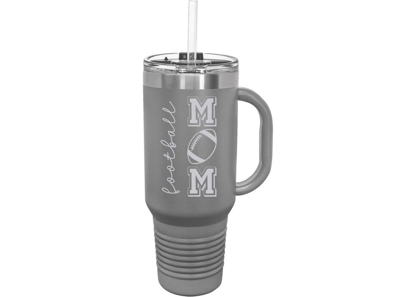 Custom Football Mom Tumbler, Mothers Day Gift, Sports Mom Drinkware, Personalized Cup, Team Mom Appreciation, Birthday Gift for Mom