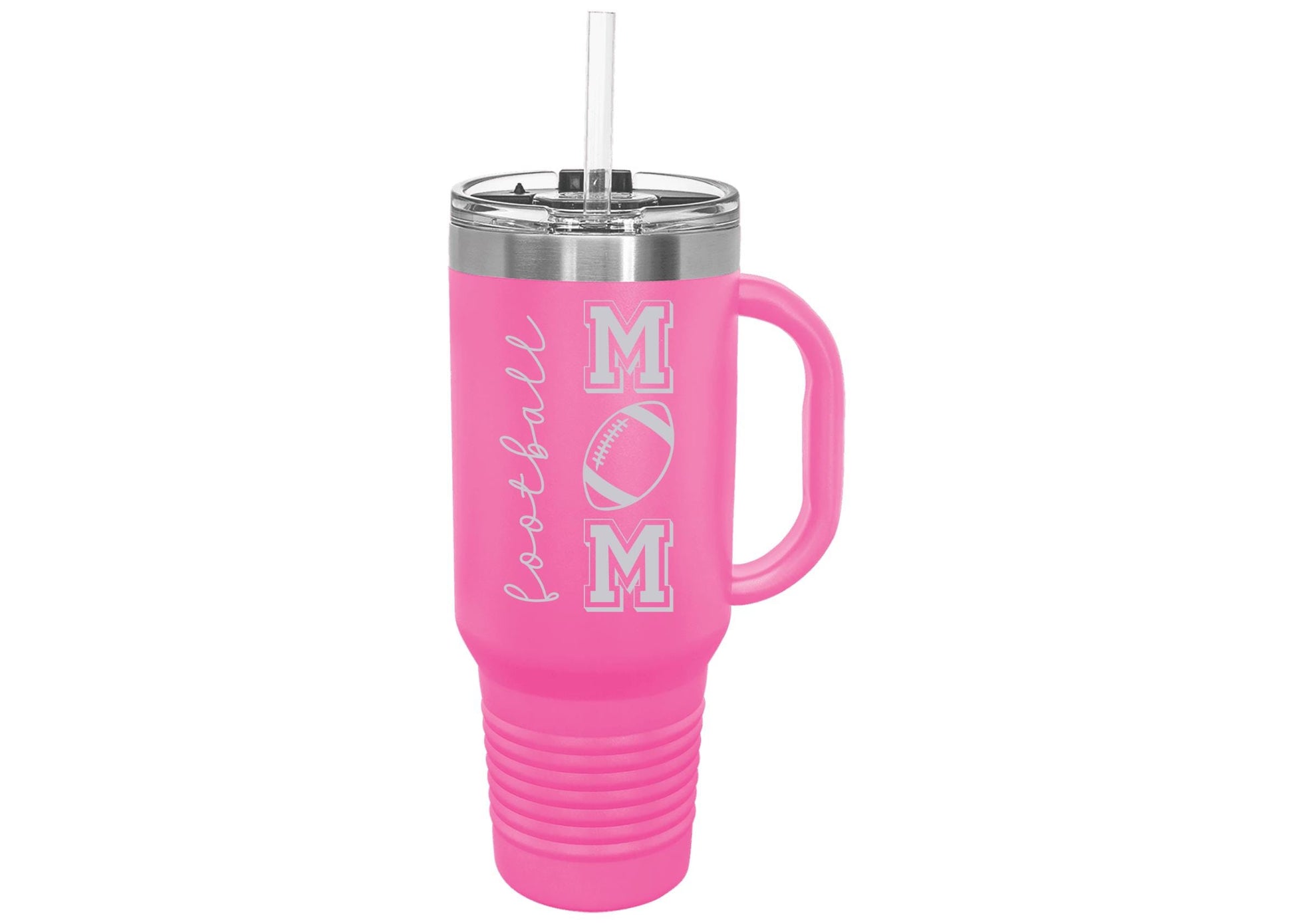 Custom Football Mom Tumbler, Mothers Day Gift, Sports Mom Drinkware, Personalized Cup, Team Mom Appreciation, Birthday Gift for Mom