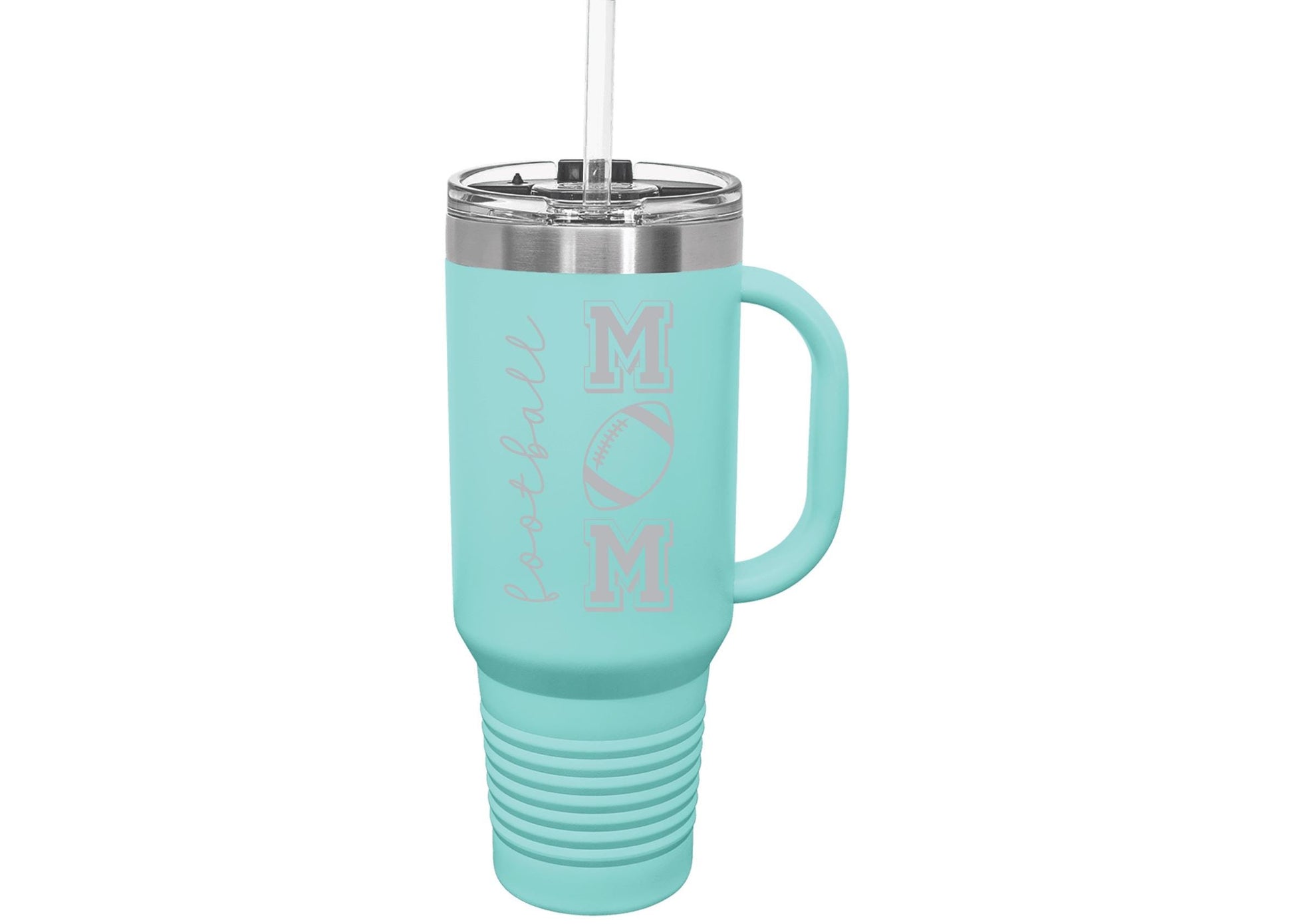 Custom Football Mom Tumbler, Mothers Day Gift, Sports Mom Drinkware, Personalized Cup, Team Mom Appreciation, Birthday Gift for Mom