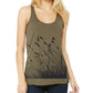 Nature-Inspired Racerback Tank for Yoga and Casual Wear