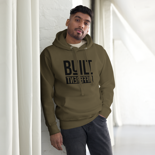 "Built Different" Unisex Hoodie | Premium Comfort & Style